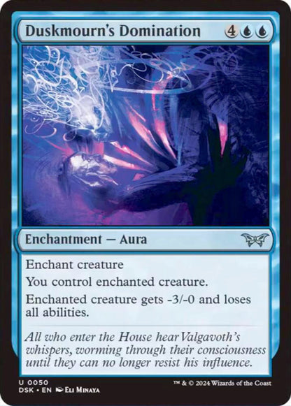 Duskmourn's Domination DSK Enchantment Aura NM