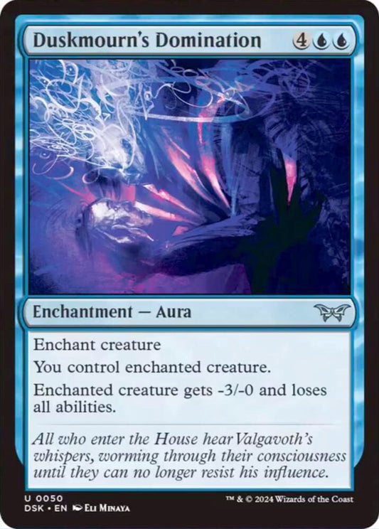 Duskmourn's Domination DSK Enchantment Aura NM