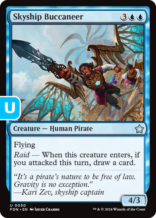 Skyship Buccaneer FDN Creature Halfling Pirate NM