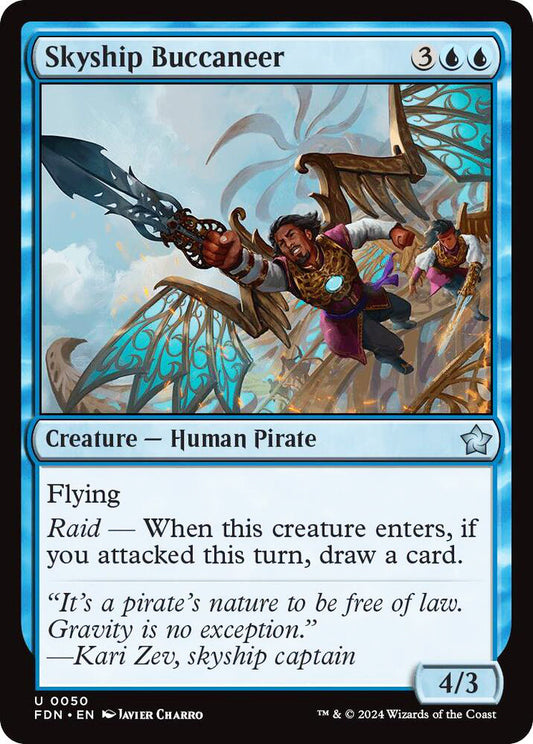 Skyship Buccaneer FDN Creature Halfling Pirate NM