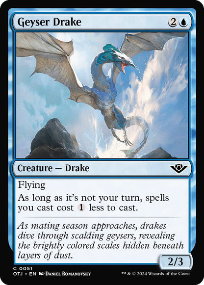 Geyser Drake OTJ Creature Drake NM