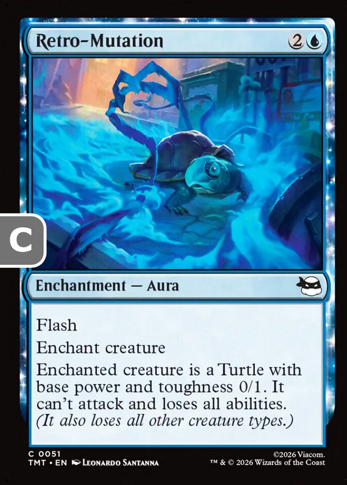 Retro-Mutation TMT Enchantment Aura NM