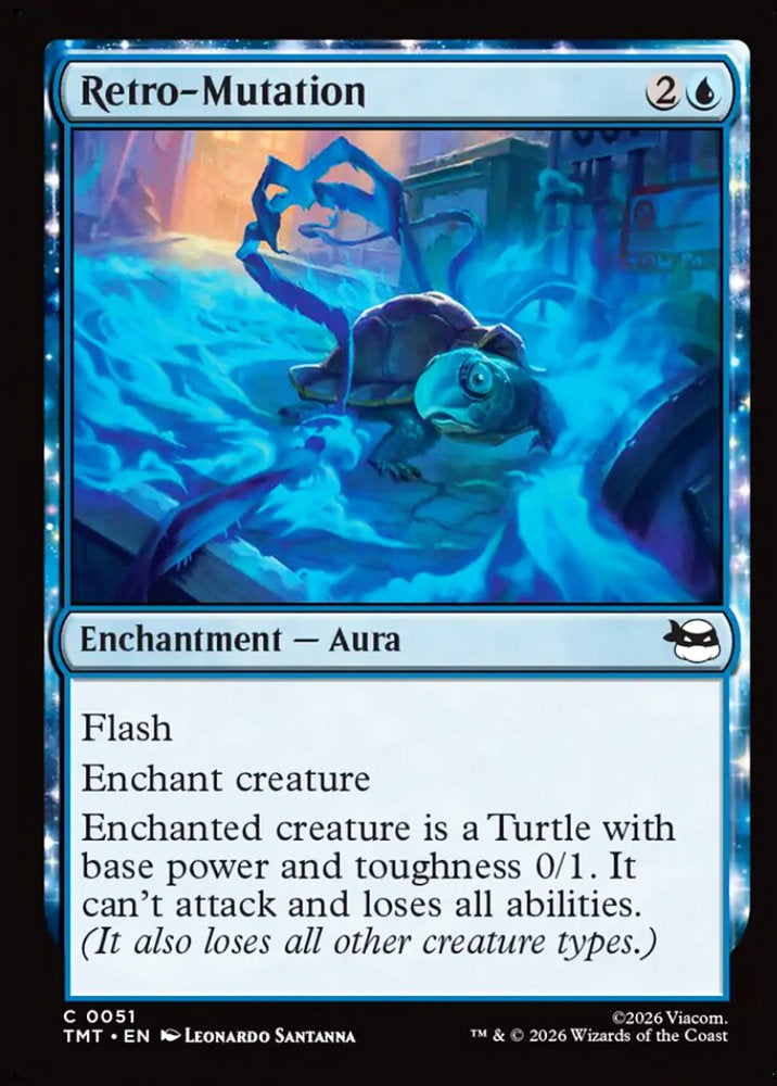 Retro-Mutation TMT Enchantment Aura NM