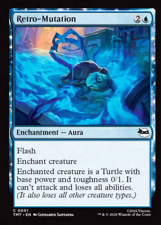 Retro-Mutation TMT Enchantment Aura NM