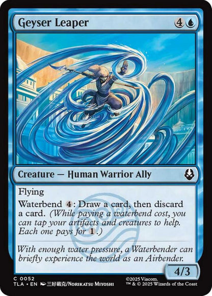 Geyser Leaper TLA Creature Human Warrior Ally NM