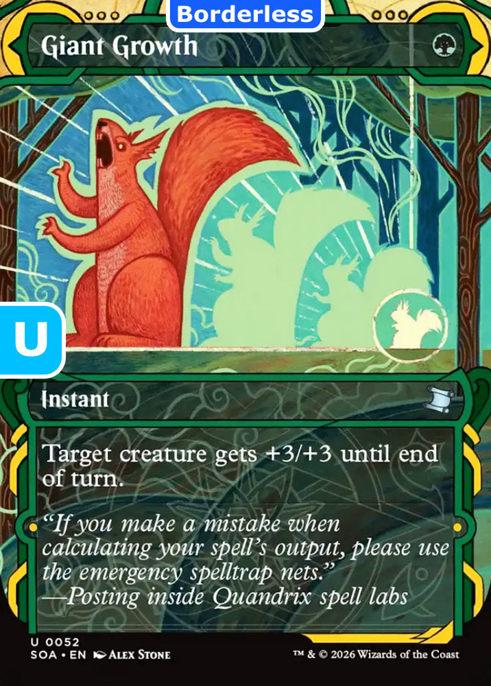 Giant Growth SOA Instant  NM