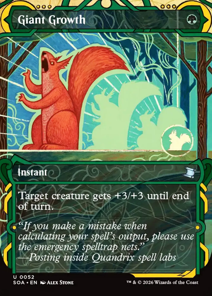 Giant Growth SOA Instant  NM