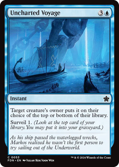 Uncharted Voyage FDN Instant  NM