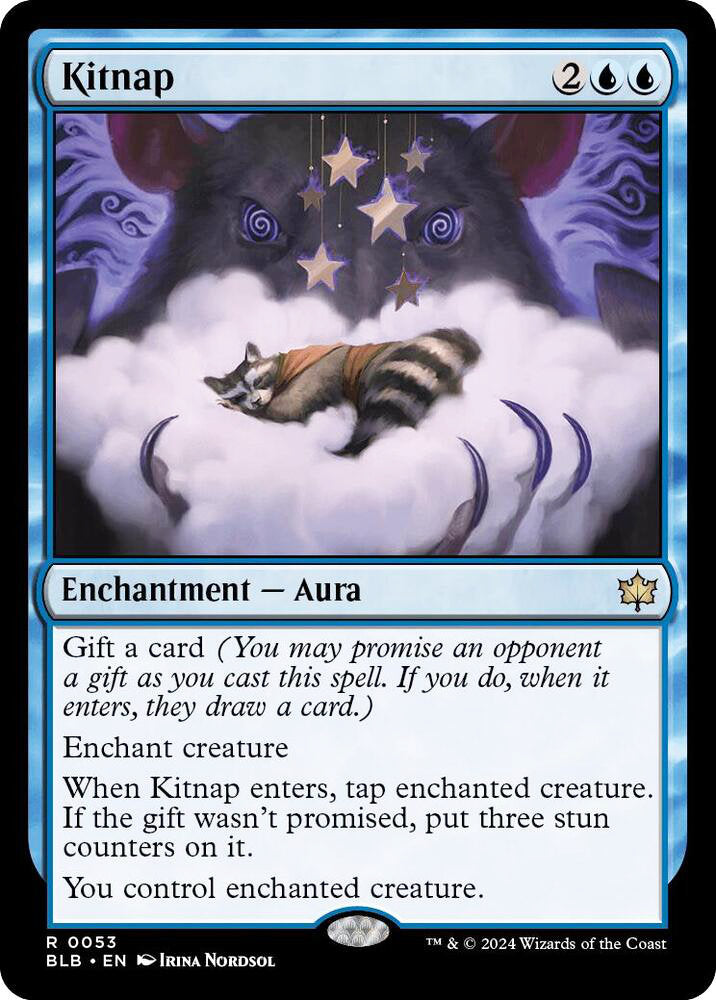Kitnap BLB Enchantment Aura NM