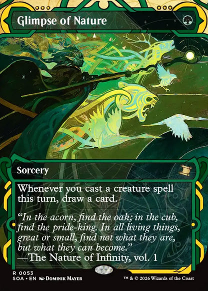 Glimpse of Nature SOA Sorcery  NM