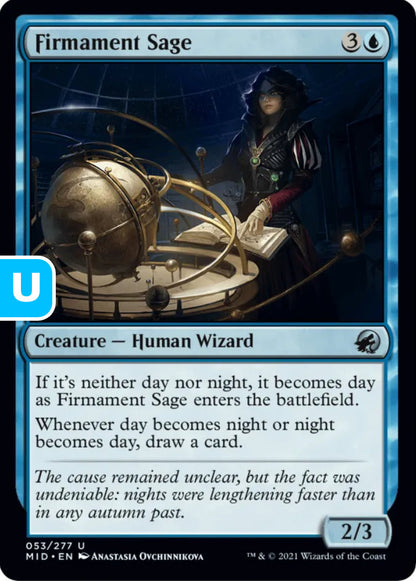 Firmament Sage MID Creature Human Wizard NM