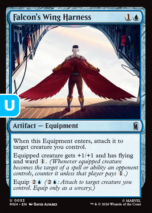 Falcon's Wing Harness MSH Artifact Equipment NM
