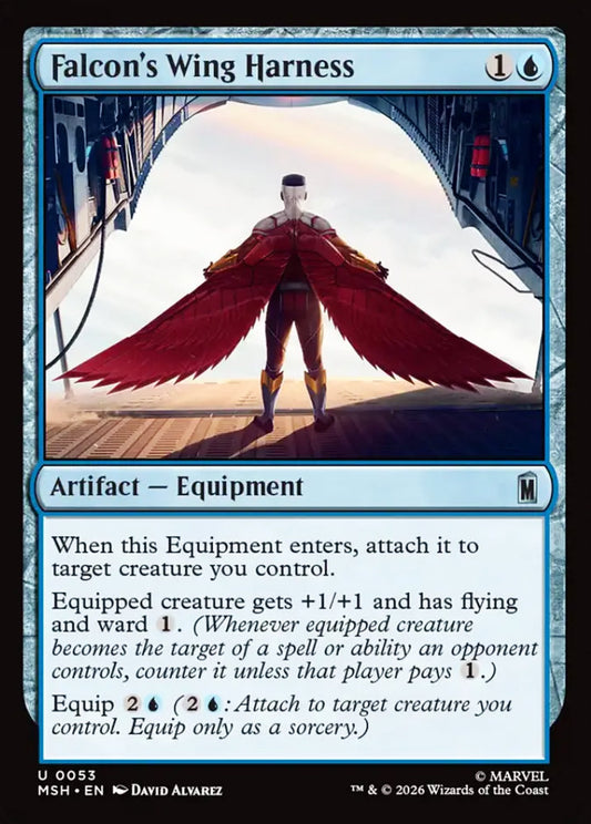 Falcon's Wing Harness MSH Artifact Equipment NM