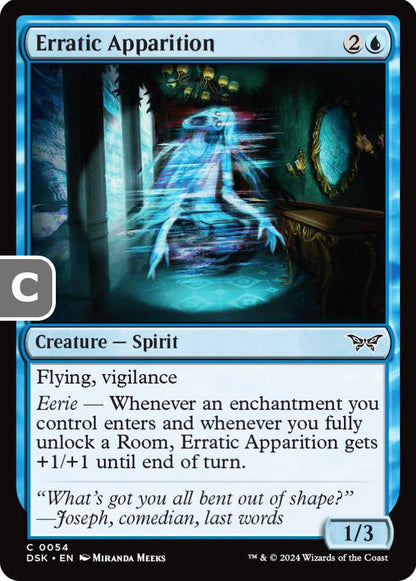 Erratic Apparition DSK Creature Spirit NM