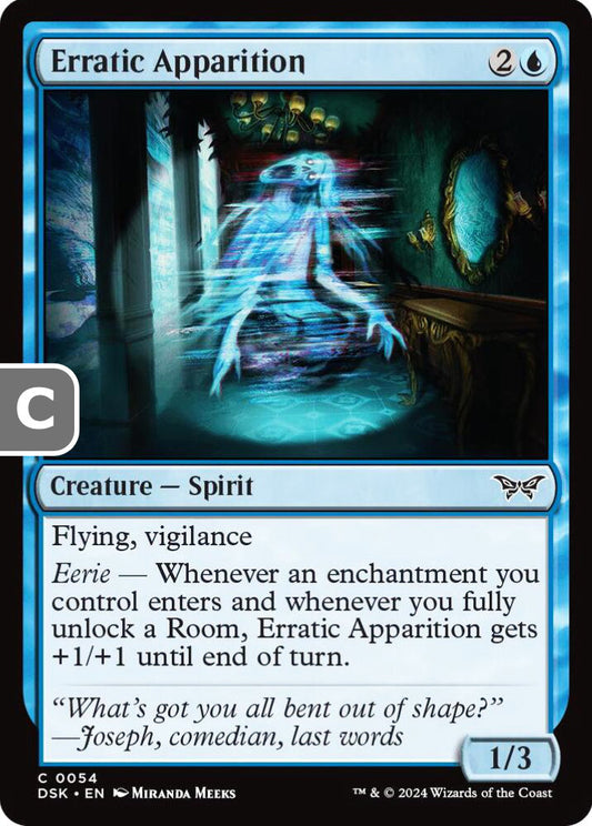 Erratic Apparition DSK Creature Spirit NM