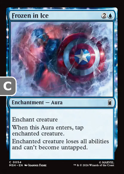 Frozen in Ice MSH Enchantment Aura NM