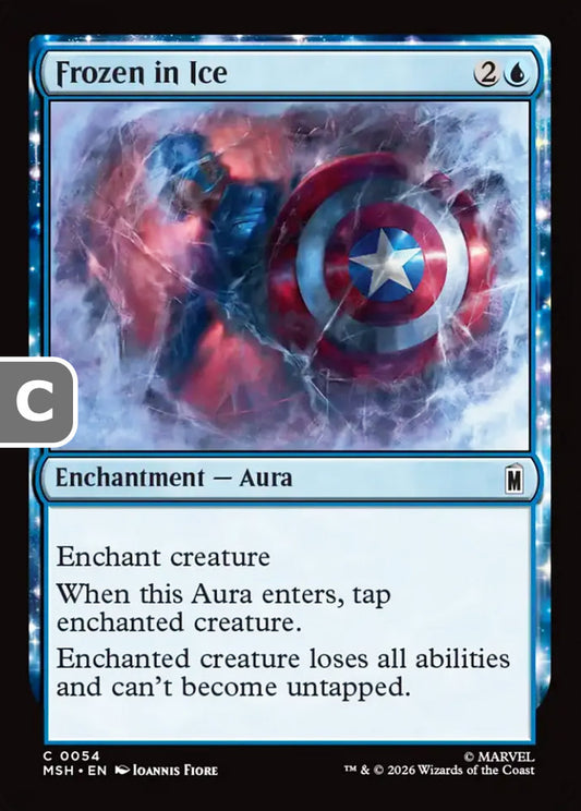Frozen in Ice MSH Enchantment Aura NM