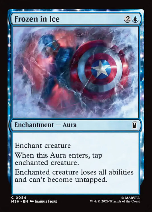 Frozen in Ice MSH Enchantment Aura NM