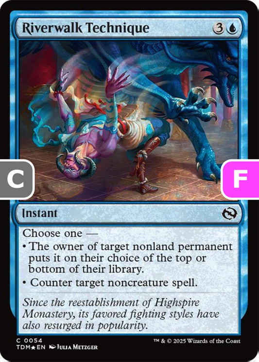 Riverwalk Technique TDM Instant  *Foil* NM
