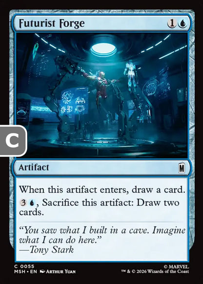 Futurist Forge MSH Artifact  NM