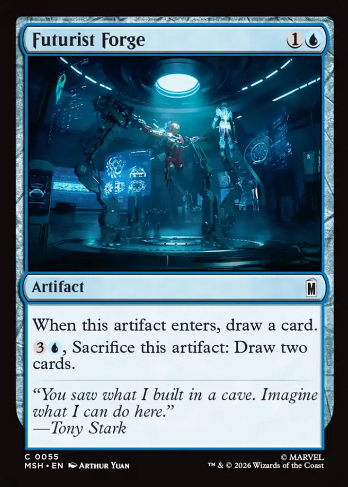 Futurist Forge MSH Artifact  NM