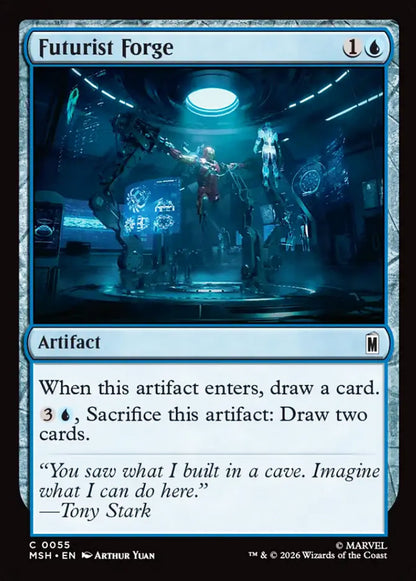 Futurist Forge MSH Artifact  NM
