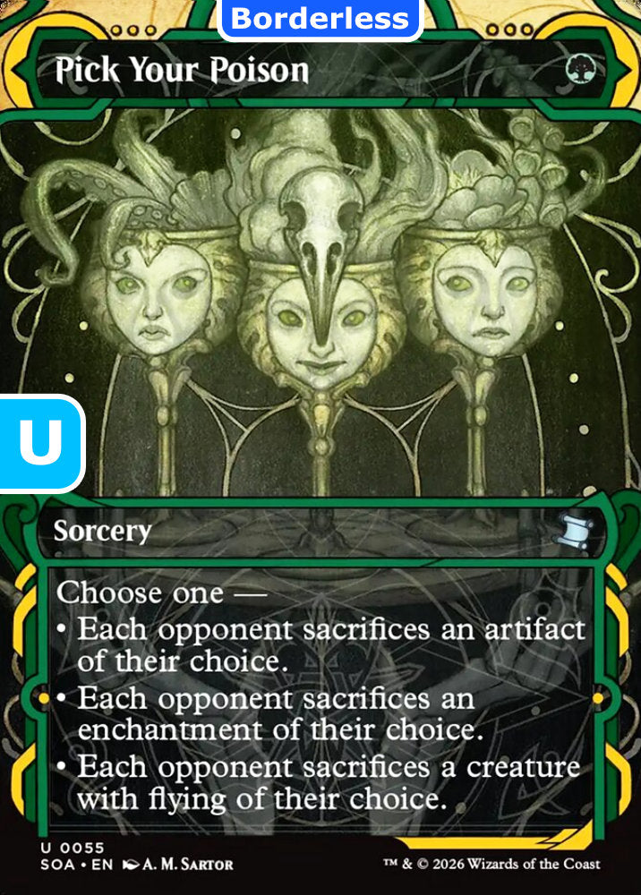 Pick Your Poison SOA Sorcery  NM
