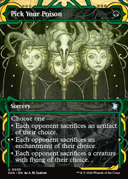 Pick Your Poison SOA Sorcery  NM