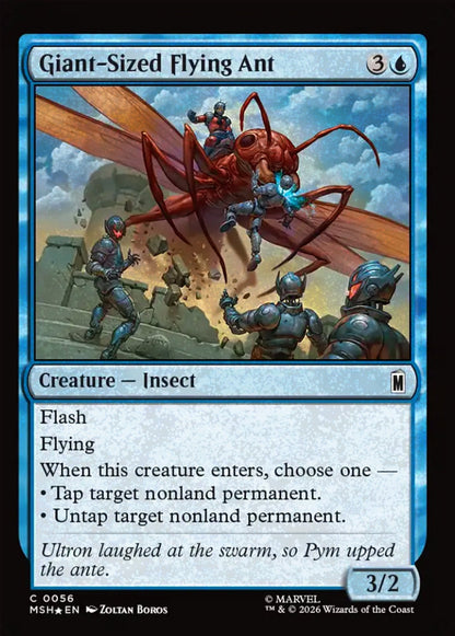 Giant-Sized Flying Ant MSH Creature Insect *Foil* NM