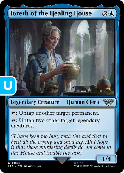 Ioreth of the Healing House LTR Legendary Creature Human Cleric NM