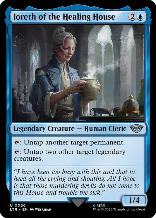 Ioreth of the Healing House LTR Legendary Creature Human Cleric NM