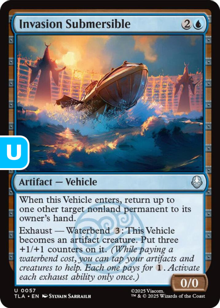 Invasion Submersible TLA Artifact Vehicle NM