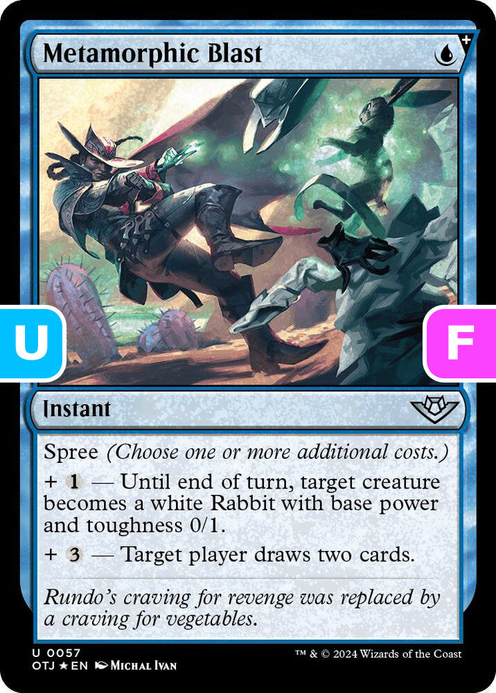 Metamorphic Blast OTJ Instant  *Foil* NM