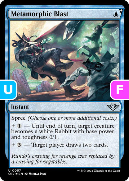 Metamorphic Blast OTJ Instant  *Foil* NM