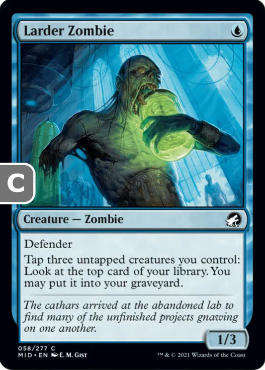 Larder Zombie MID Creature Zombie NM