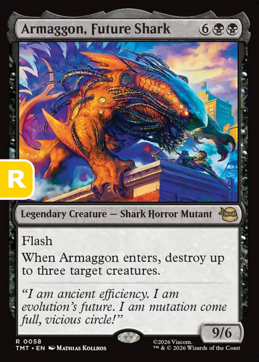 Armaggon, Future Shark TMT Legendary Creature Shark Horror Mutant NM
