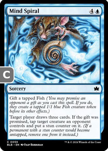 Mind Spiral BLB Sorcery  NM