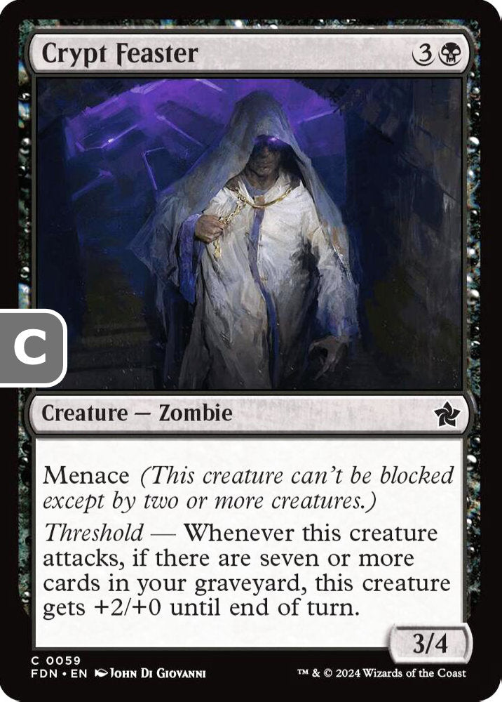 Crypt Feaster FDN Creature Zombie NM