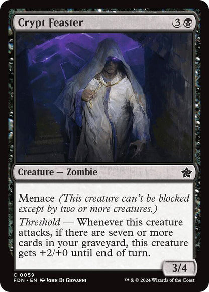 Crypt Feaster FDN Creature Zombie NM