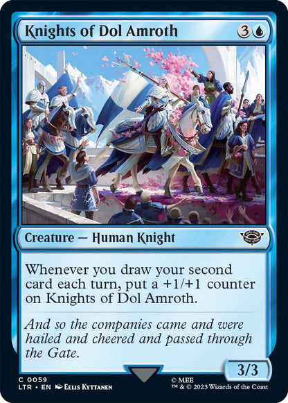 Knights of Dol Amroth LTR Creature Human Knight NM