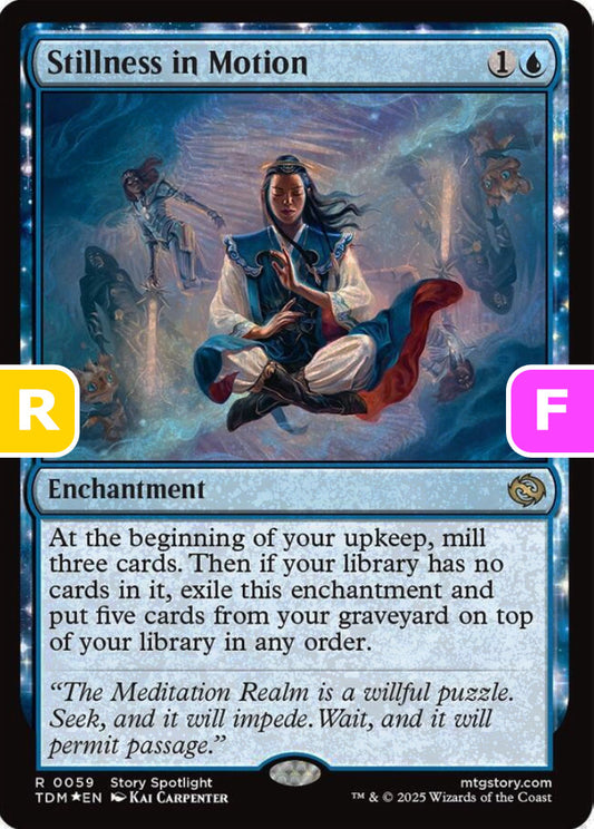 Stillness in Motion TDM Enchantment  *Foil* NM