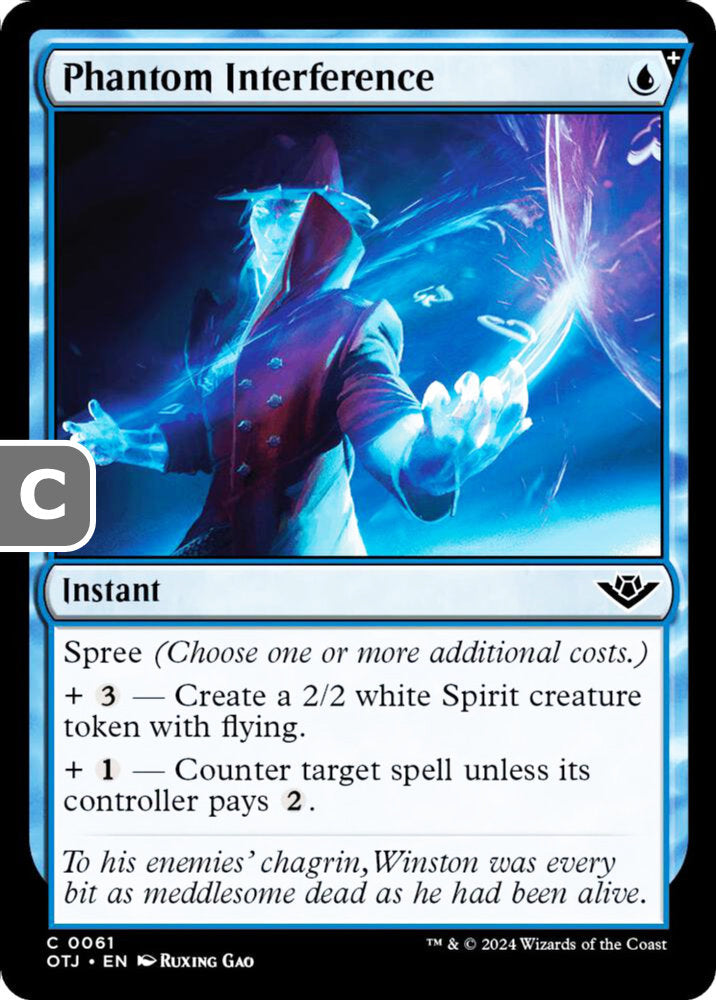 Phantom Interference OTJ Instant  NM