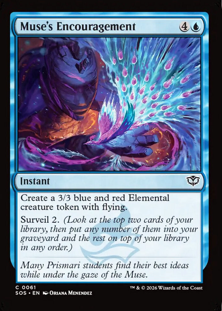 Muse's Encouragement SOS Instant  NM