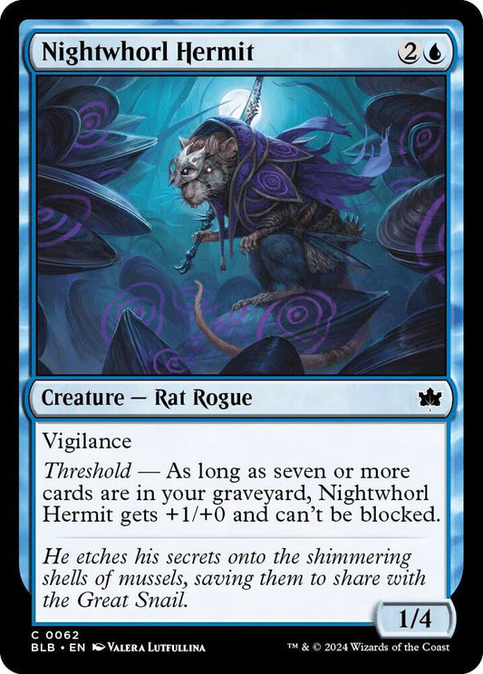 Nightwhorl Hermit BLB Creature Rat Rogue NM