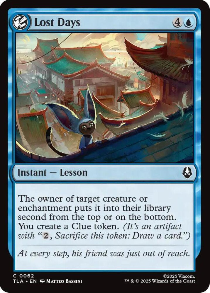 Lost Days TLA Instant Lesson NM