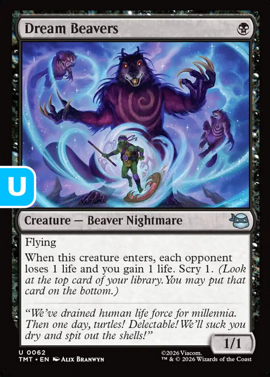 Dream Beavers TMT Creature Beaver Nightmare NM