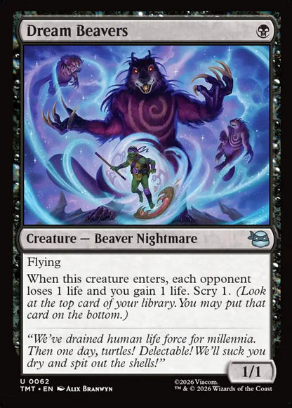 Dream Beavers TMT Creature Beaver Nightmare NM