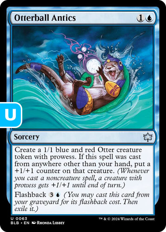 Otterball Antics BLB Sorcery  NM