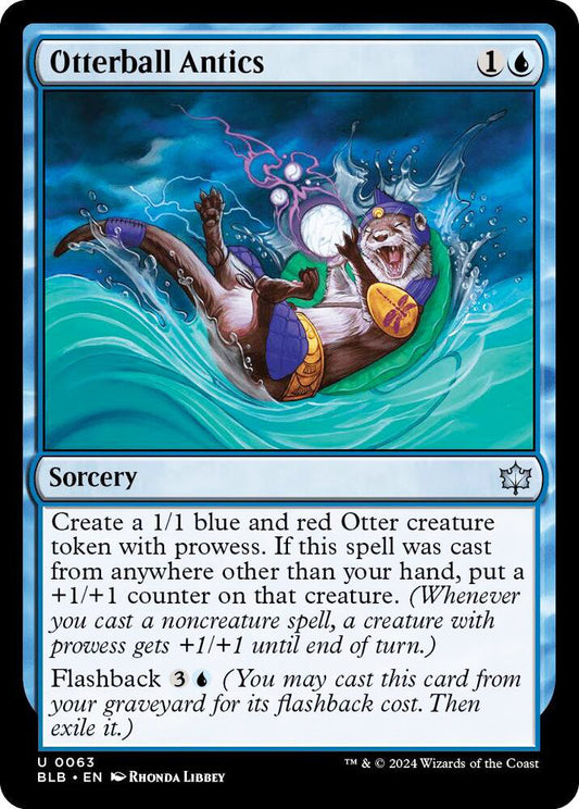 Otterball Antics BLB Sorcery  NM