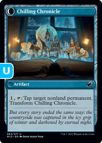 Mysterious Tome/Chilling Chronicle MID Artifact  NM
